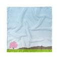 thumbnail image 1 of Landscape Head Scarf, Floating Cherry Blossom, Head Wrap, 3 Sizes, by Ambesonne, 1 of 2