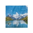 thumbnail image 1 of Landscape Head Scarf, Snow Frozen Lake Swiss, Head Wrap, 3 Sizes, by Ambesonne, 1 of 2