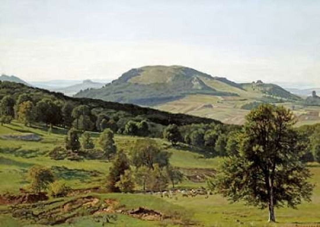 Landscape - Hill and Dale Canvas Art - Albert Bierstadt (20 x 28)