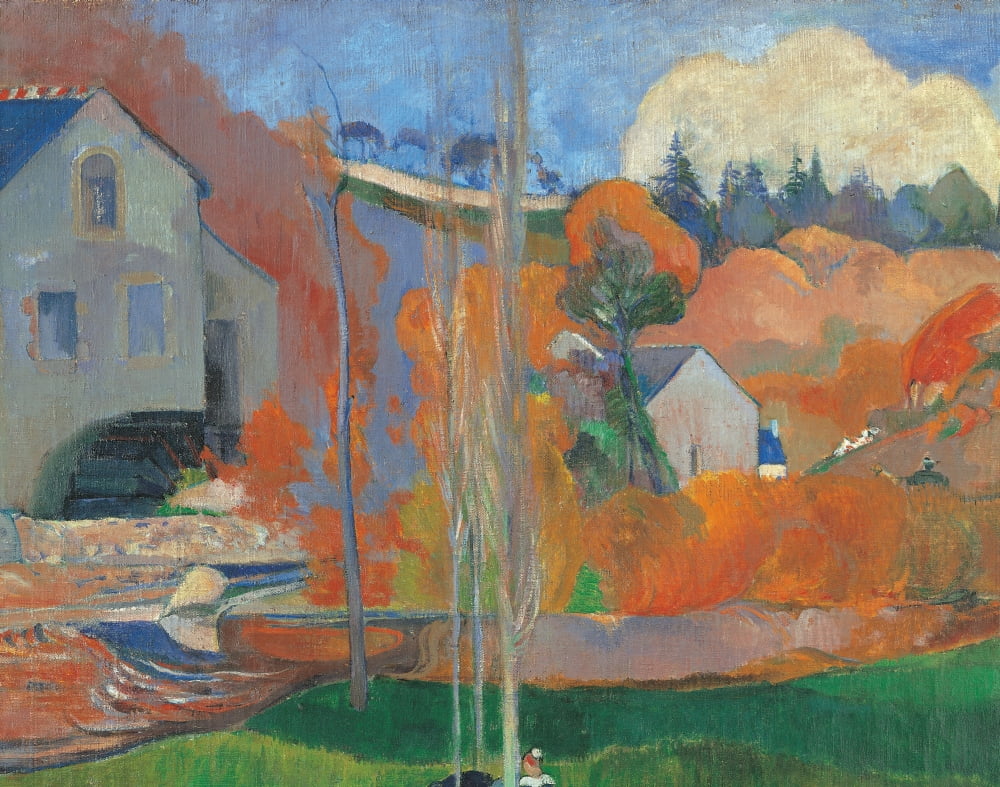 Landscape In Brittany The David Mill Canvas Art - (24 x 18)