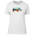 thumbnail image 1 of Landscape Inside Rhino T-Shirt Women -Image by Shutterstock, Female x-Large, 1 of 4