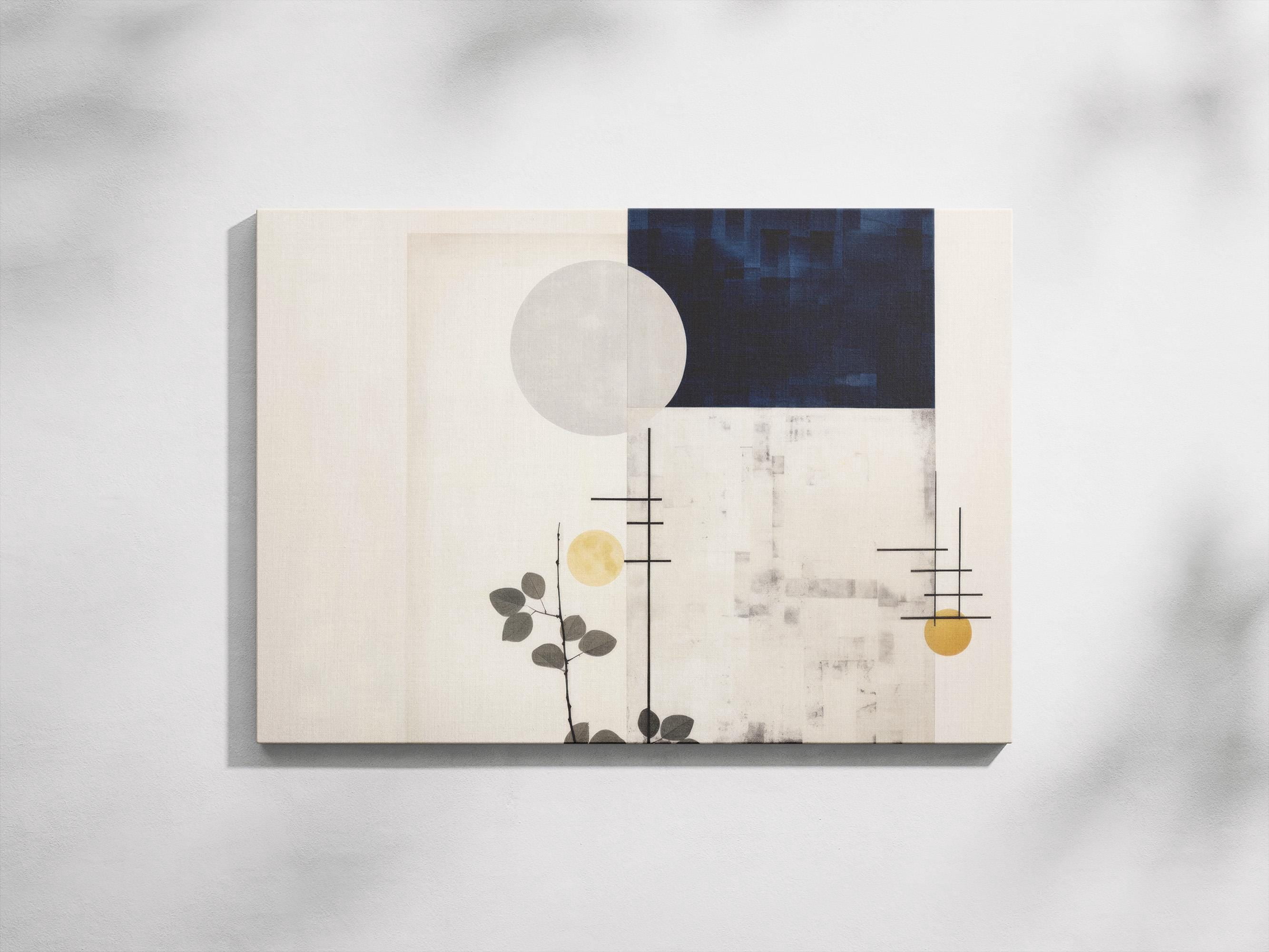 Zen Abe Landscape Japandi Staging Art Quick Refresh Gallery Wrap Modern ...