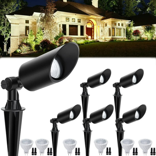 Landscape Lighting with MR16 MMF7 LED Bulb 12V 6W Landscape Lights