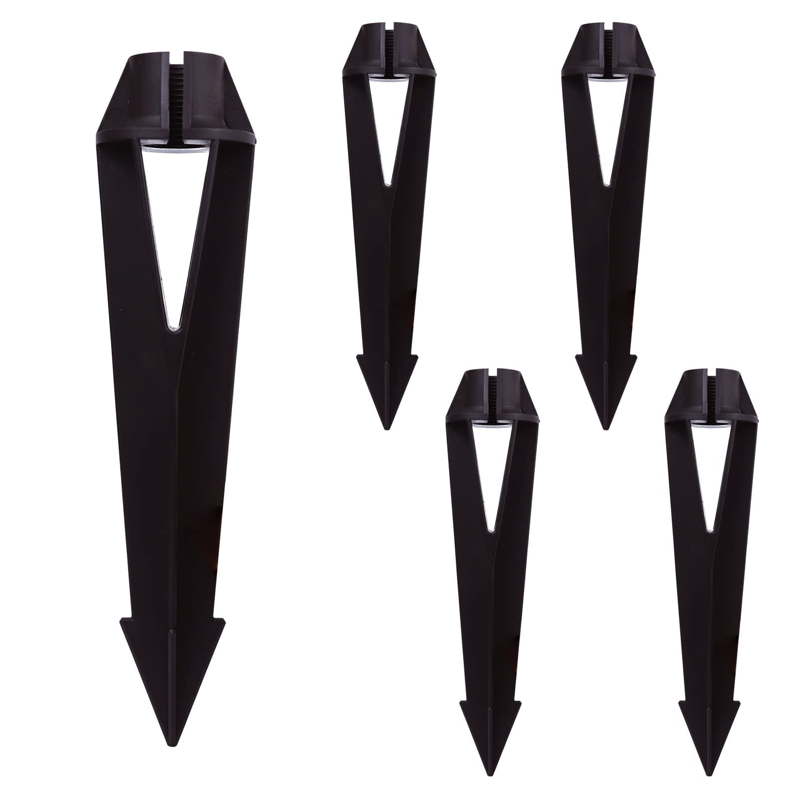Landscape Lighting Stakes, Replacement EC36 Ground Stakes Plastic, 1/2