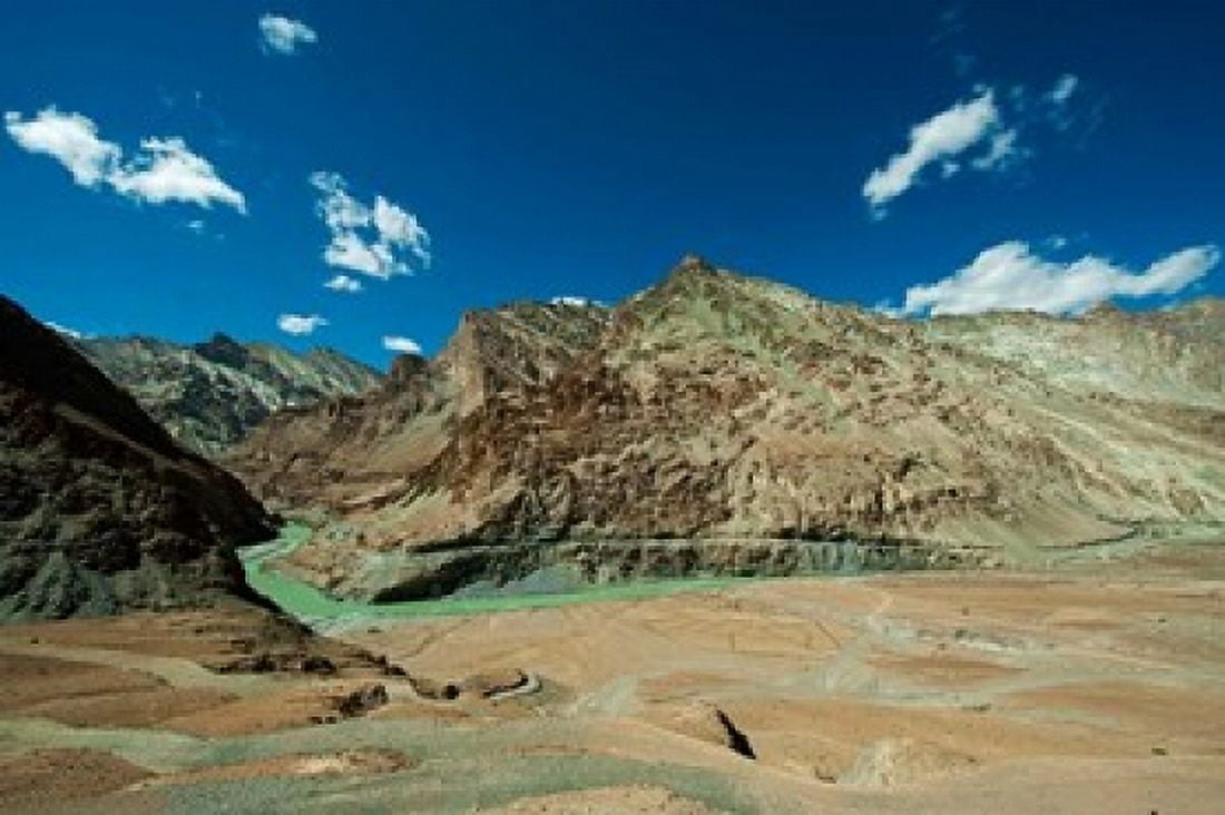 Landscape Markha Valley Ladakh India Canvas Art - Anthony Asael DanitaDelimont (29 x 19)