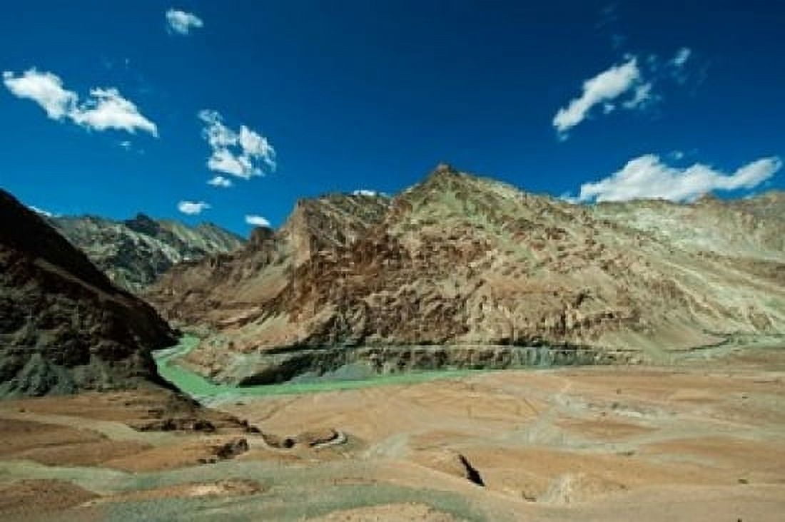 Landscape Markha Valley Ladakh India Canvas Art - Anthony Asael DanitaDelimont (36 x 24)