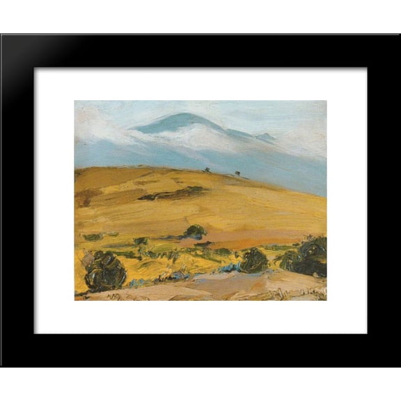 Landscape, Mountain Ymmitos 20x24 Framed Art Print by Nikolaos Lytras