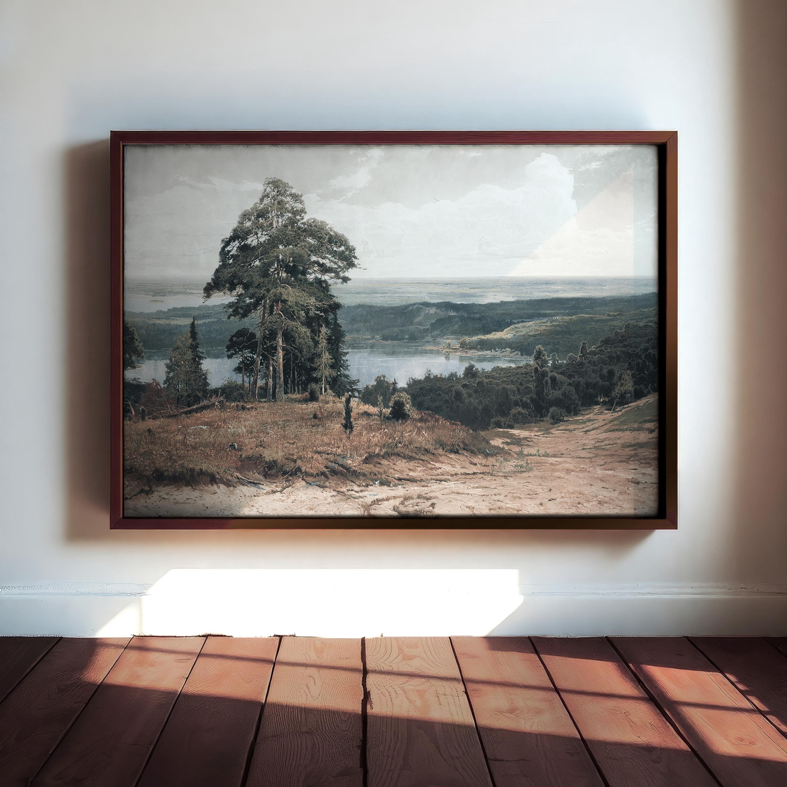 Landscape Nature Tranquil For Rustic Modern And Cottage Interiors Ls106 ...