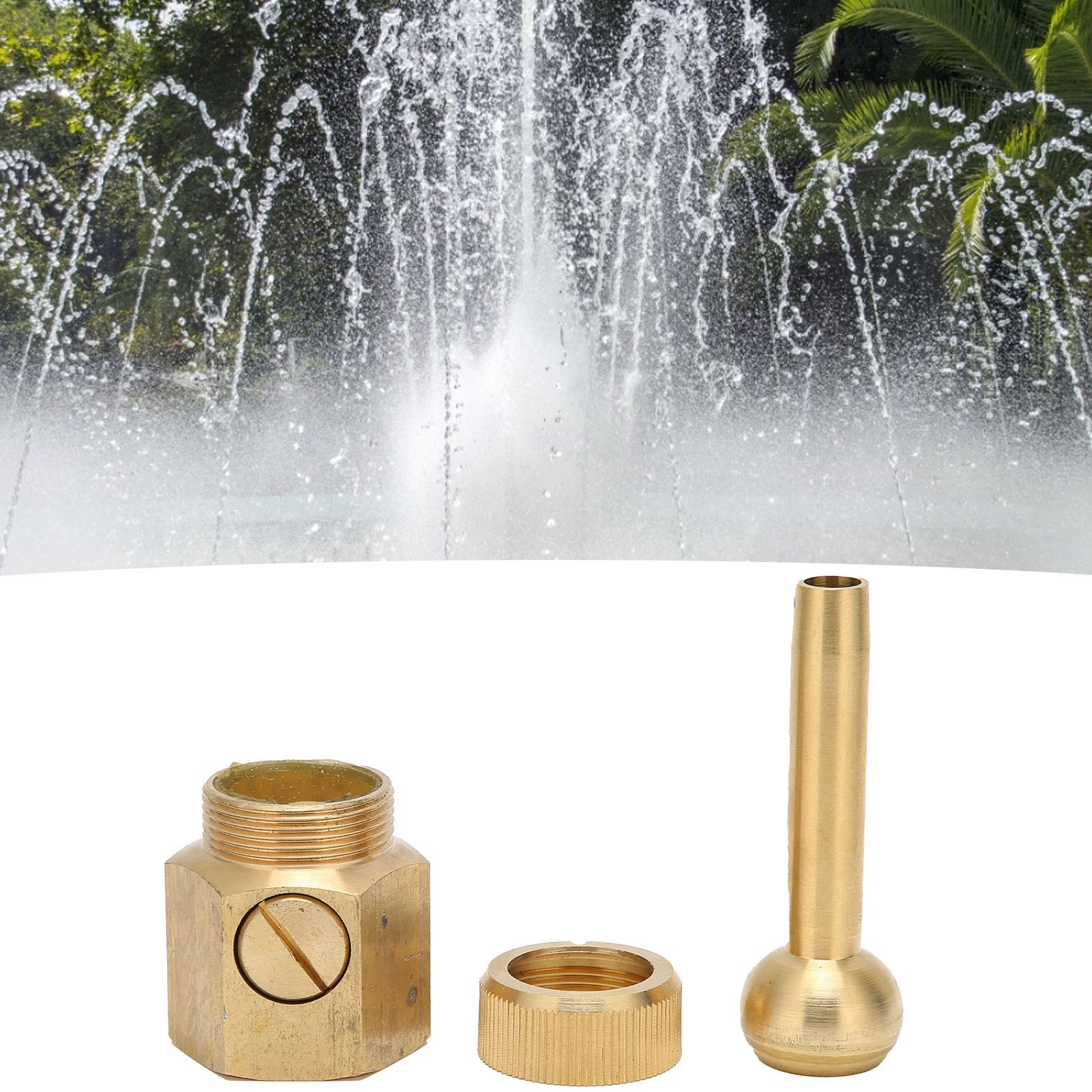 Landscape Nozzle, Fountain Sprinkler Sturdy Wear For For Pond For