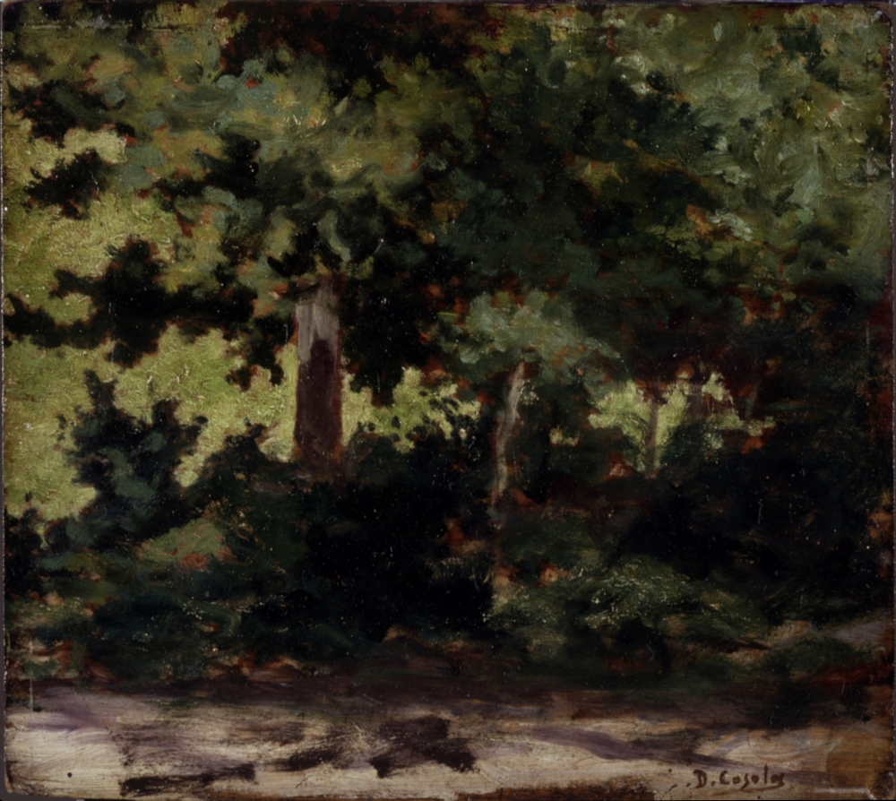 Landscape (Paesaggio) Canvas Art - (36 x 24)