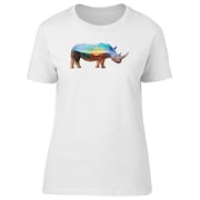 Landscape Rhino T-Shirt Men -Image by Shutterstock, Male 4X-Large