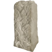 Landscape Rock   Natural Sandstone Appearance   Tall Monolith Utility Cover   Lightweight   Easy to Install