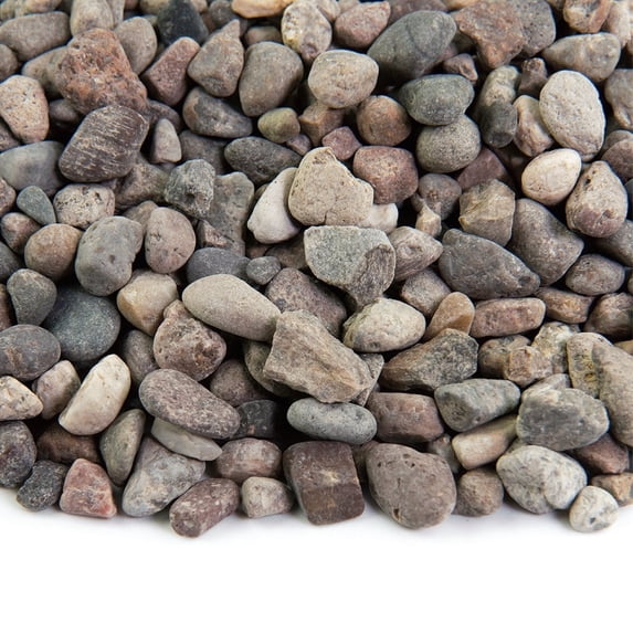 Landscape Rock & Pea Gravel, Decorative Garden Stones for Landscaping 3/8"