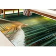thumbnail image 1 of Landscape Rug, Bamboo Rug, Easy to Clean Rug, Cute Rug, Modern Rugs, Rugs, Green Landscape Rugs, Entry Rugs, Office Decor Rug, Home Decor, 3.3'x6.5' - 100x200 cm, 1 of 8