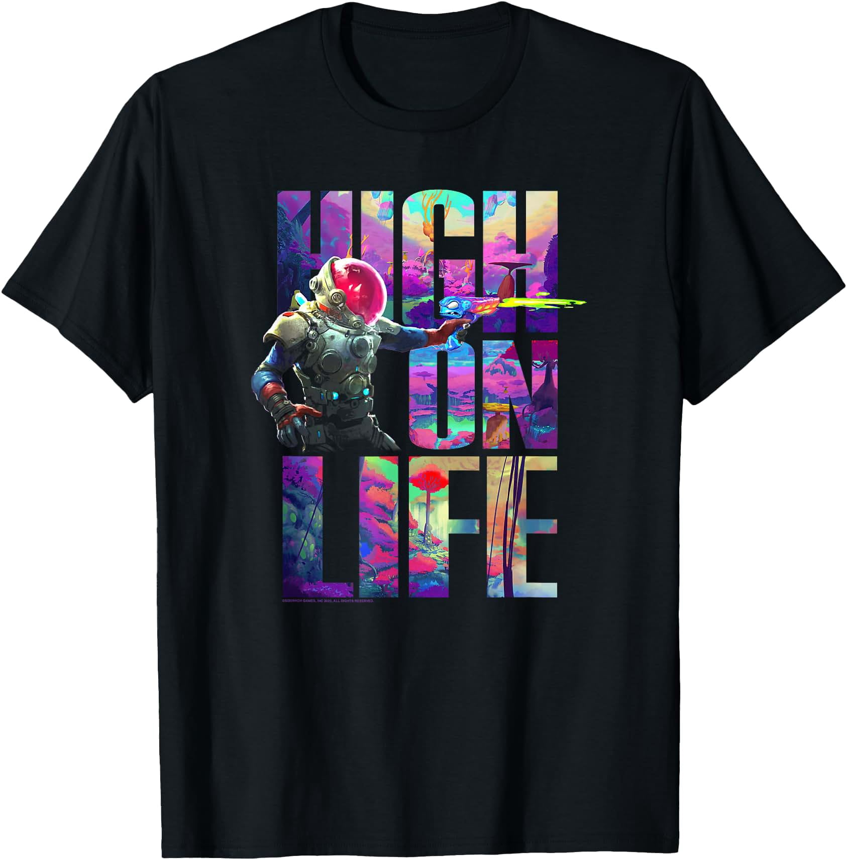 Landscape See Through Bold Text Logo T-Shirt - Walmart.com