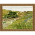 thumbnail image 1 of Landscape, Shinnecock Hills 34x28 Large Gold Ornate Wood Framed Canvas Art by William Merritt Chase, 1 of 2