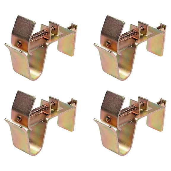 4Pack 5-3/8" x 2-3/4" x 8-13/16" Landscape E-Track Tool Holder for X Track Systems - E-Track Accessories for Utility Trucks, Trailers, Cargo Vans, Garages, and Workshops - 200lbs WLL