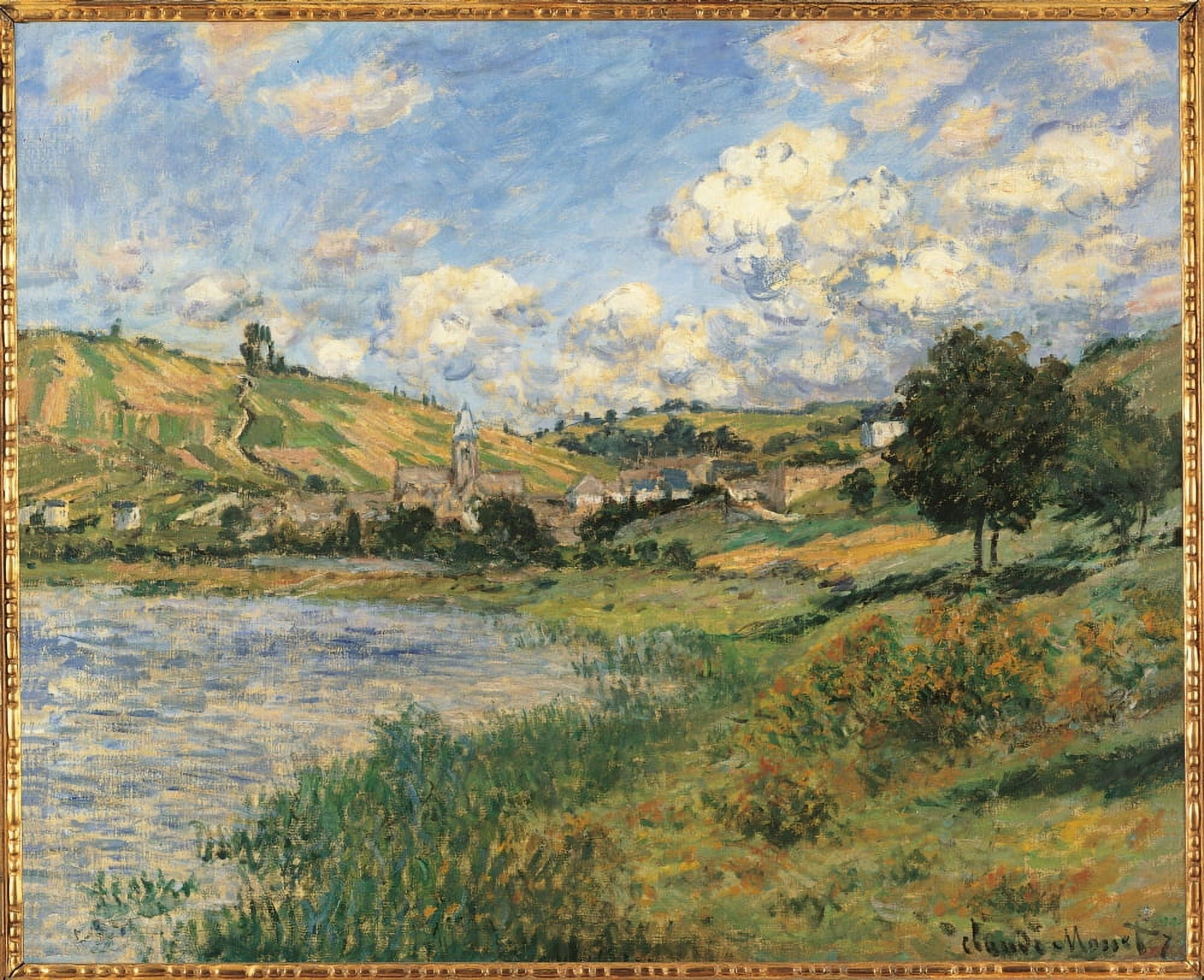 Landscape Vtheuil Canvas Art - (24 x 18)