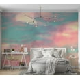 thumbnail image 1 of Landscape Wallpaper Wall Mural - Fire Clouds, 1 of 5
