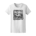 thumbnail image 1 of Landscape With Lady In Hammock Tee Women's - Women T-Shirt, Small, 1 of 1
