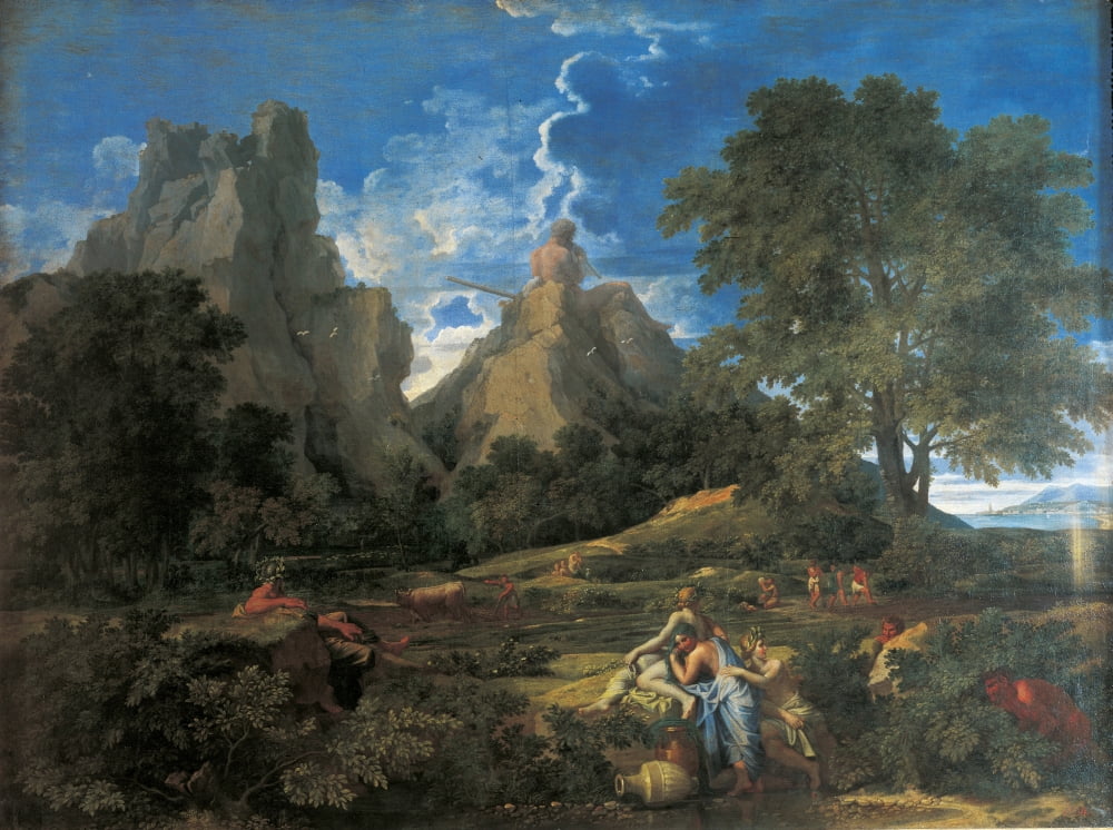 Landscape With Polyphemus Canvas Art - (36 x 24)