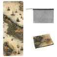 thumbnail image 1 of Landscape Yoga Towel with Storage Bag, 72.8"x26.8", Suitable for Yoga, Pilates, Fitness, Gym Towels, 1 of 6