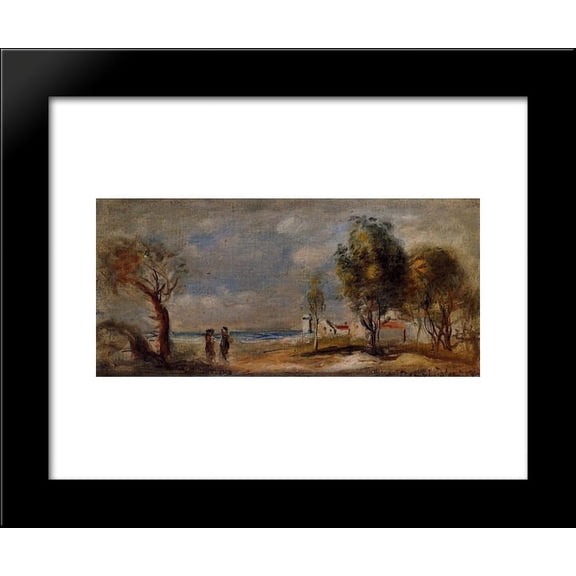 Landscape (after Corot) 20x24 Framed Art Print by Renoir, Pierre Auguste