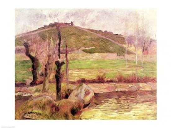 Landscape near Pont-Aven 1888 Canvas Art - Paul Gauguin (36 x 24)