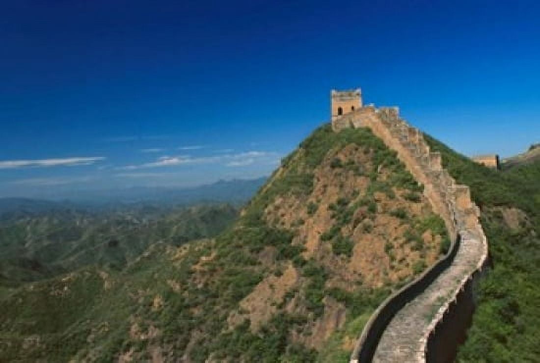 Landscape of Great Wall Jinshanling China Canvas Art - Keren Su DanitaDelimont (36 x 24)