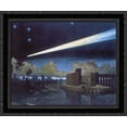 thumbnail image 1 of Landscape with a comet 20x24 Black Ornate Wood Framed Canvas Art by Narbut, Heorhiy, 1 of 2