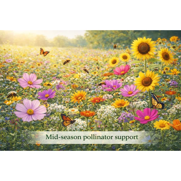 Landscaper's Pack POLLINATOR MEADOW Mix  5000 Seeds