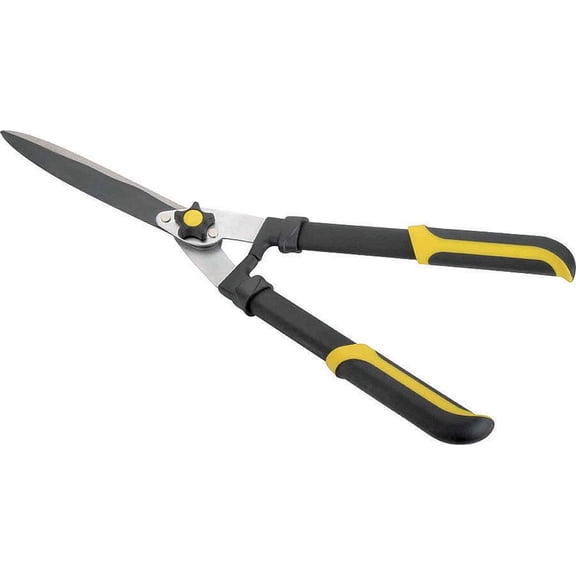 Landscapers 8263857 Deluxe Hedge Shear, Carbon Steel Blade, Steel, Triangle, PP and TPR Grip Handle,