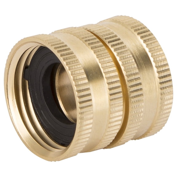 Landscapers Select GHADTRS-10 Swivel Hose Connector, 3/4 x 3/4 in, FNPT x FNH, Brass, Brass