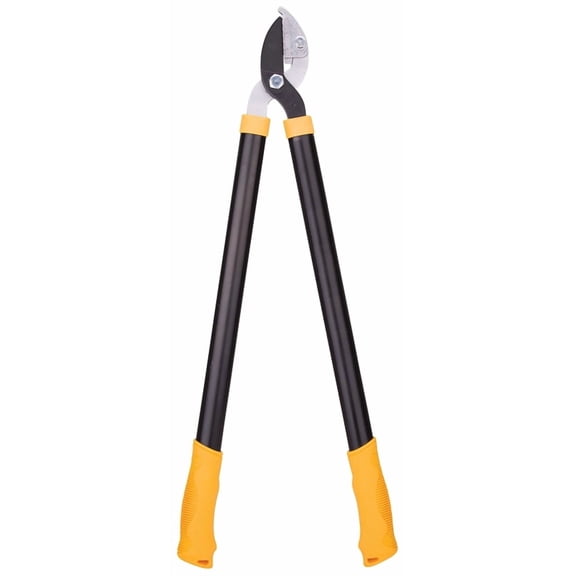 Landscapers 8302200 Anvil Lopper, 30 mm, Carbon Steel Blade, Steel Oval, Soft PVC Grip Handle, 24.5