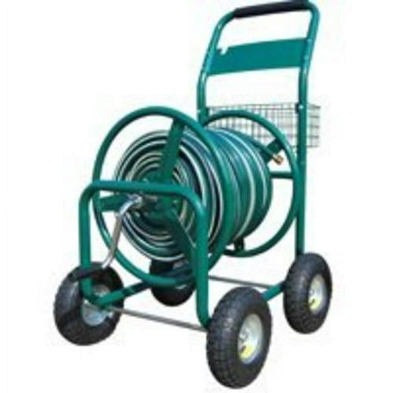 Landscapers Select Hose Reel Carts, 400 Ft Capacity, Powder Coated Steel