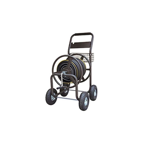 Landscapers Select Hose Reel Carts, 400 Ft Capacity, Powder Coated Steel