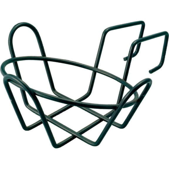 Landscapers Select Round Planter Rail Planters, Black, 14.00 x 15.75 x 12.25 Inches