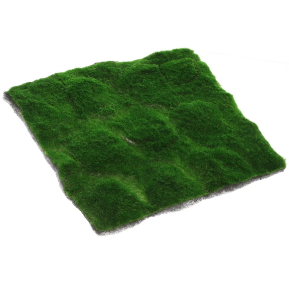 Lifelike Grass Mat for Decor Green Plastic Material No Watering Needed and Easy to Use 3.3x1.6 Feet