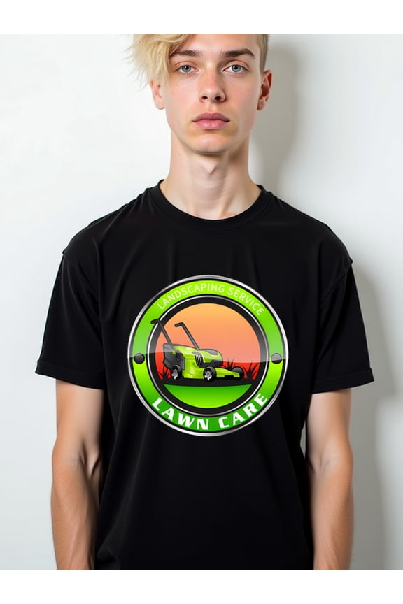 Landscaping Lawn Care Tee mens graphic t shirts black short funny summer and spring season Hip-hop streetwear Funny Unisex Shirt Graphic tshirts