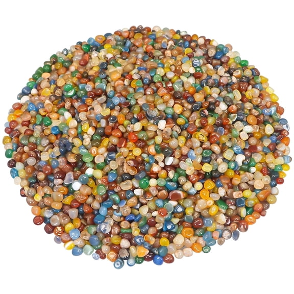 Vase Filler,Landscaping Pebbles, River Rocks Decorative Ornamental Pebbles, DIY Smoothed Rocks for Potted Plant Resin Art Vase Fillers Aquarium Gravel Rocks
