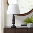 thumbnail image 1 of Landsdown Black Faceted Table Lamp 24.25"H, 1 of 5