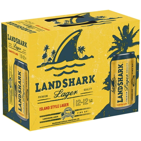 Landshark Island Style Lager, 12 pack, 12 fl. oz. Aluminum Cans, 4.7% ABV
