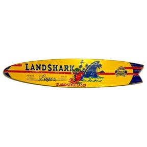 Landshark Parrot Fishtail Surfboard 46.5 in x 9 in x .05 in