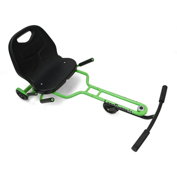 Landshark Ride-On, Kinetic Energy, Green, Kids 5-12 Years, Push & Pedal Ride-On