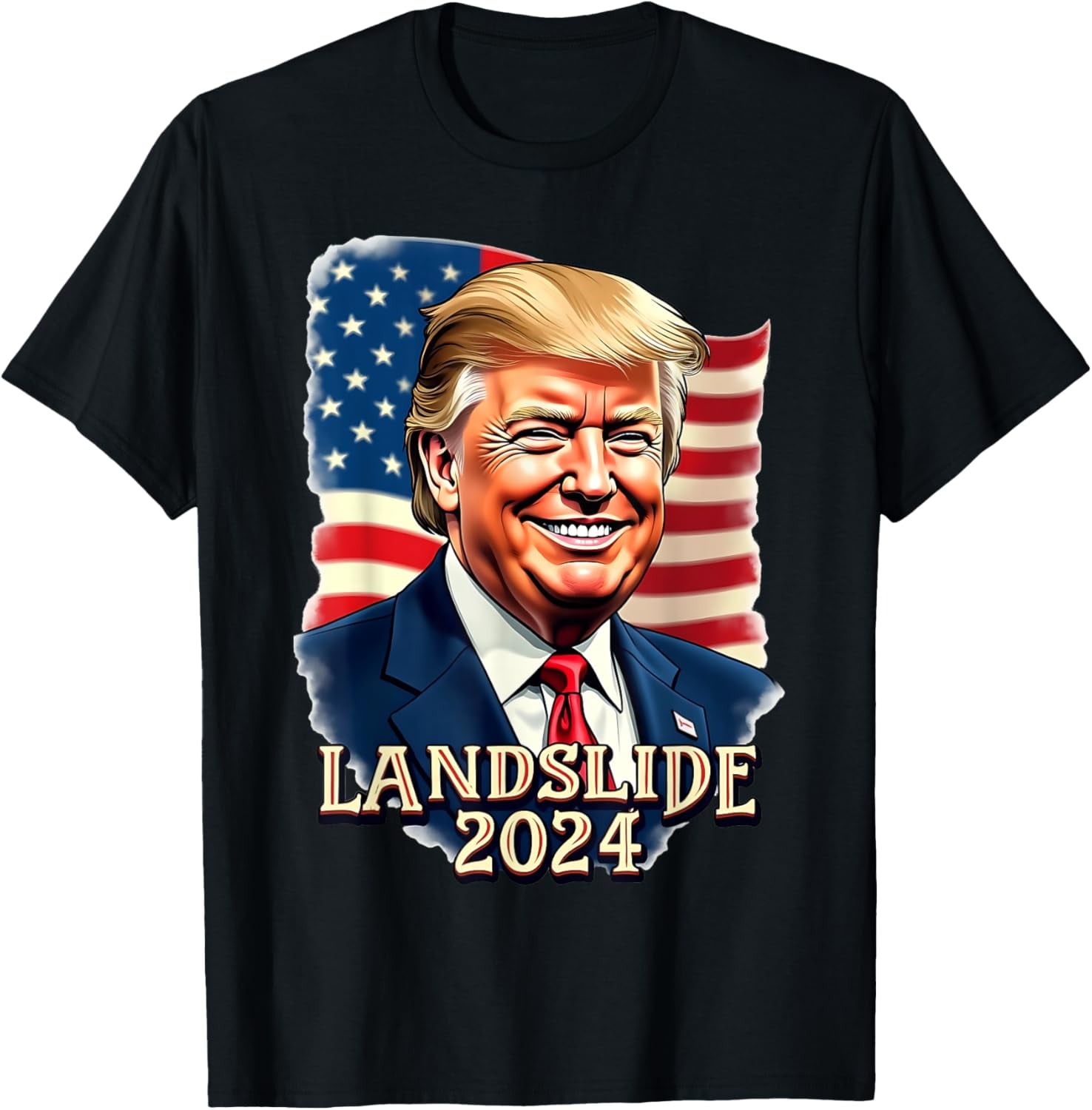 Landslide 2024, Donald Trump Wins 2024 Presidential Election TShirt