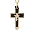 thumbnail image 1 of Landstroms G LCR605 Black Powder Coat Cross Pendant, 1 of 1