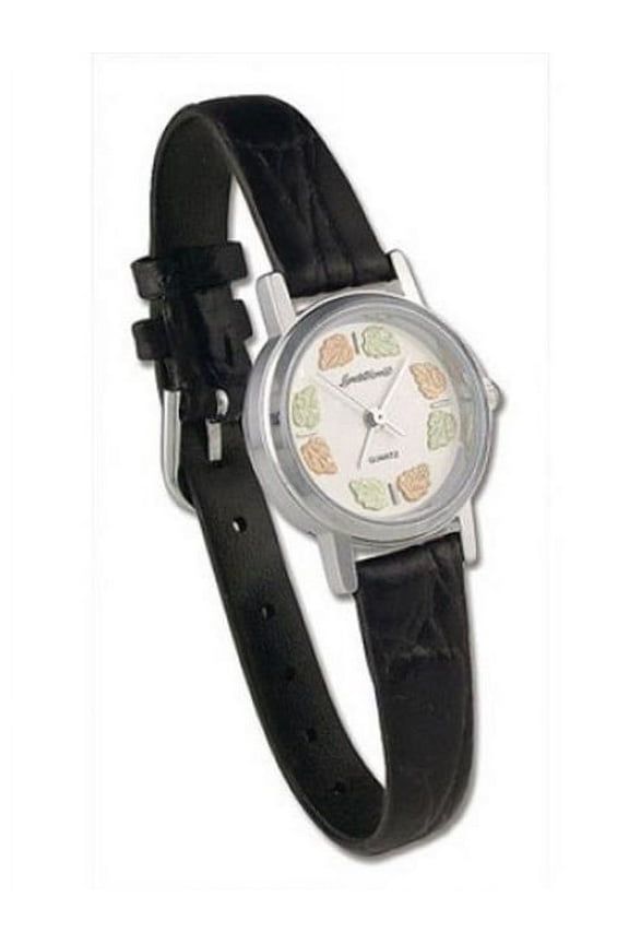MRL09250 Black Hills Gold Sterling Silver Ladies Watch - 0.91 x 8 in.