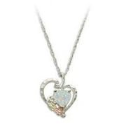 Landstroms MRLPE628 Black Hills Gold Opal Necklace
