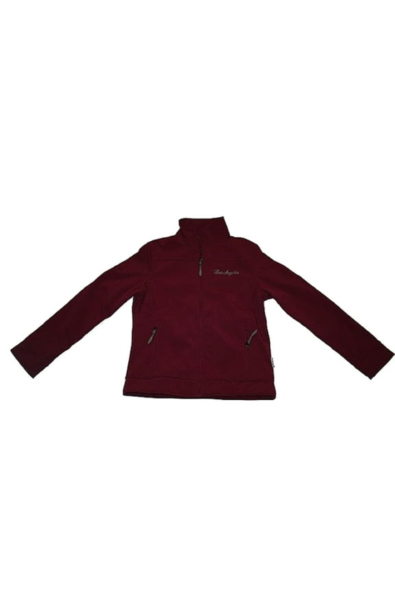 Softshell Women's "Los Angeles" Maroon Jacket - XS