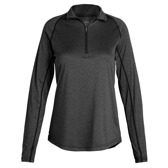 Landway Women's 1/4 Zip Active Dry Melange Pullover